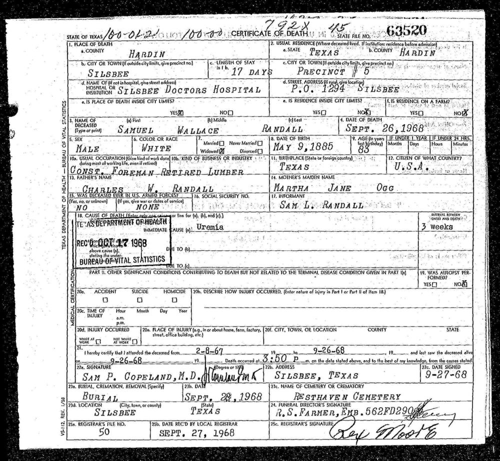 RandallSamuelWallaceDeathCert